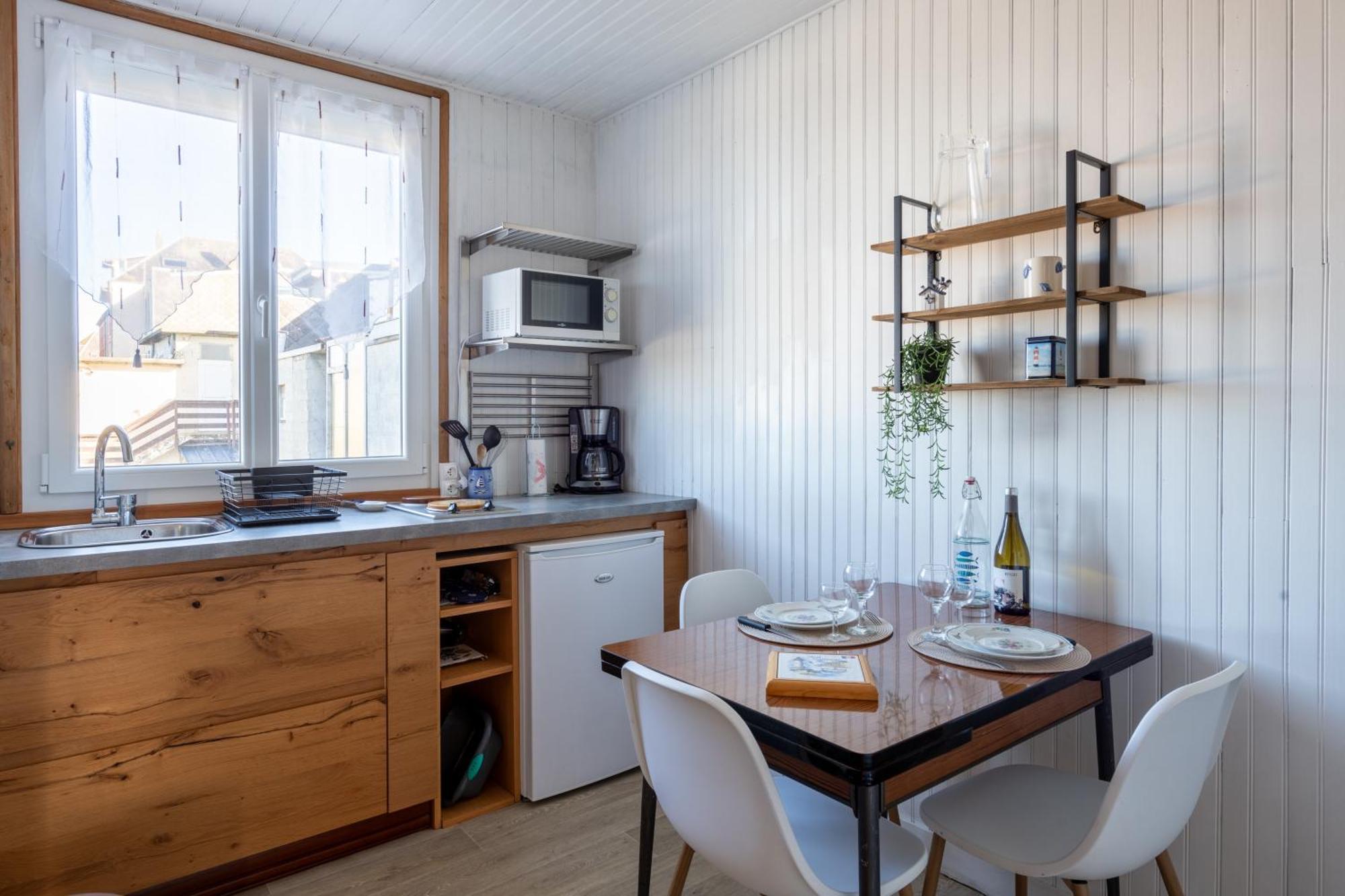 L'Echappee Bleue - Appt Pour 4 Vue Mer Ault Exterior foto